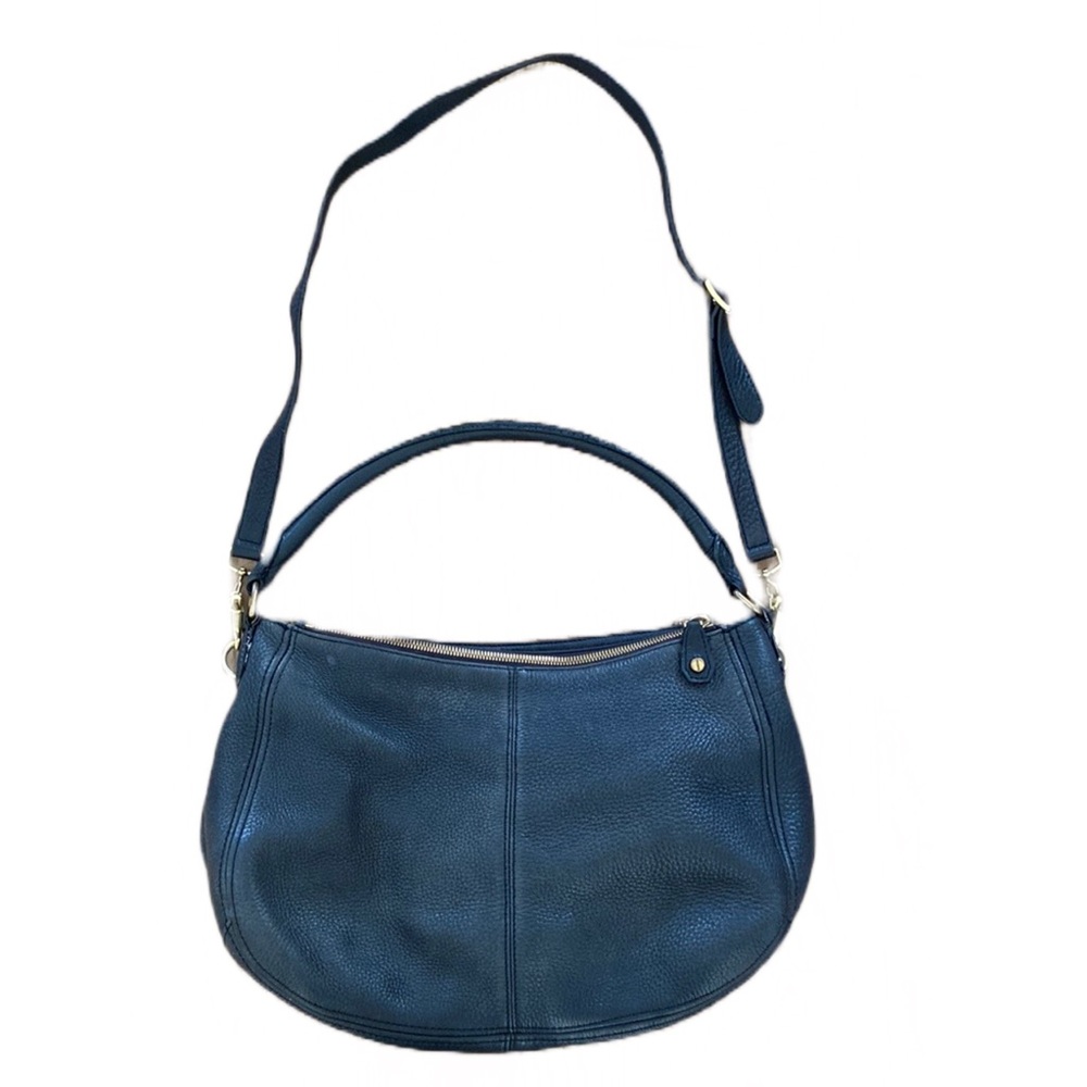 J. Crew Pebbled Leather Shoulder Crossbody Bag